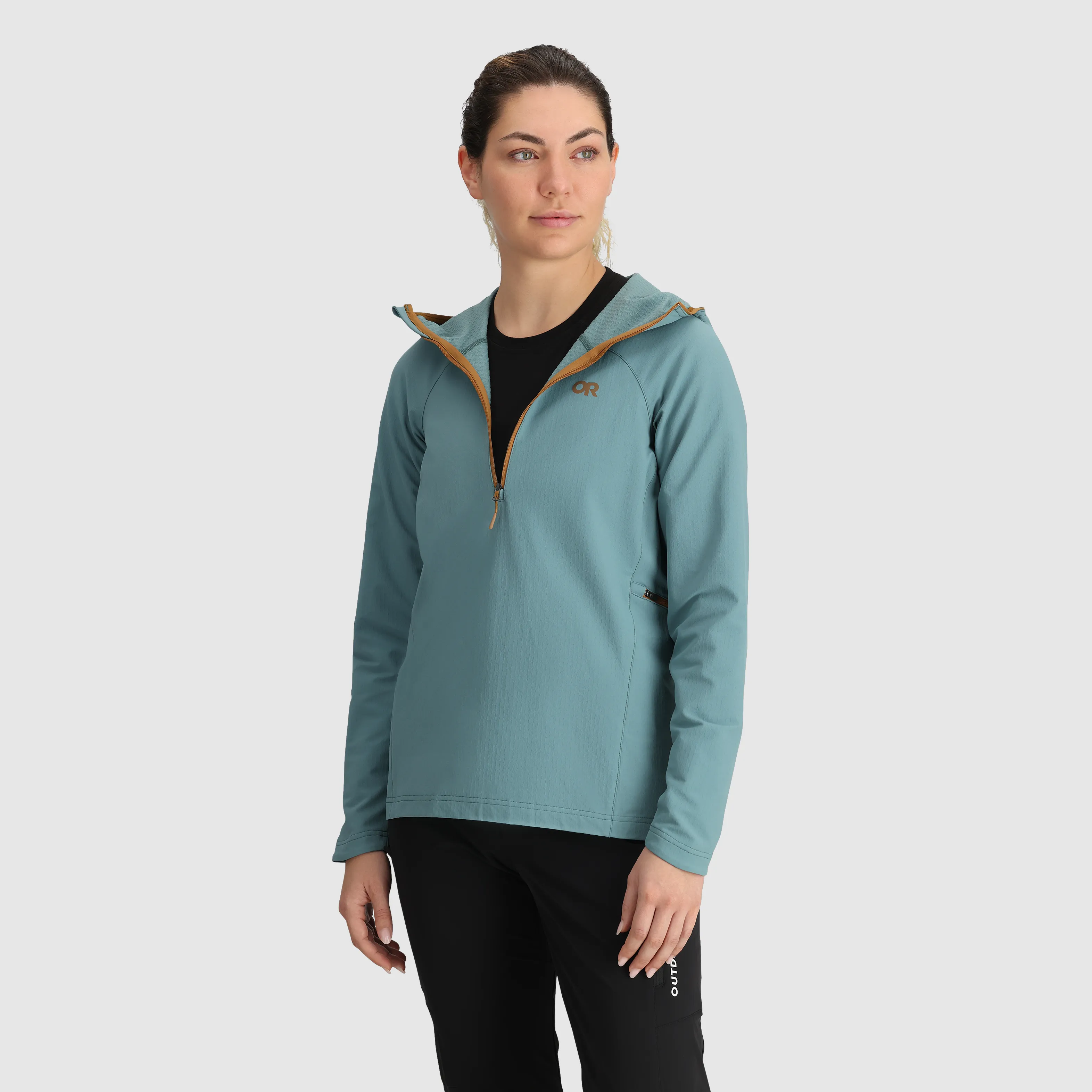 Women's Freewheel Half Zip Soft Shell Hoodie