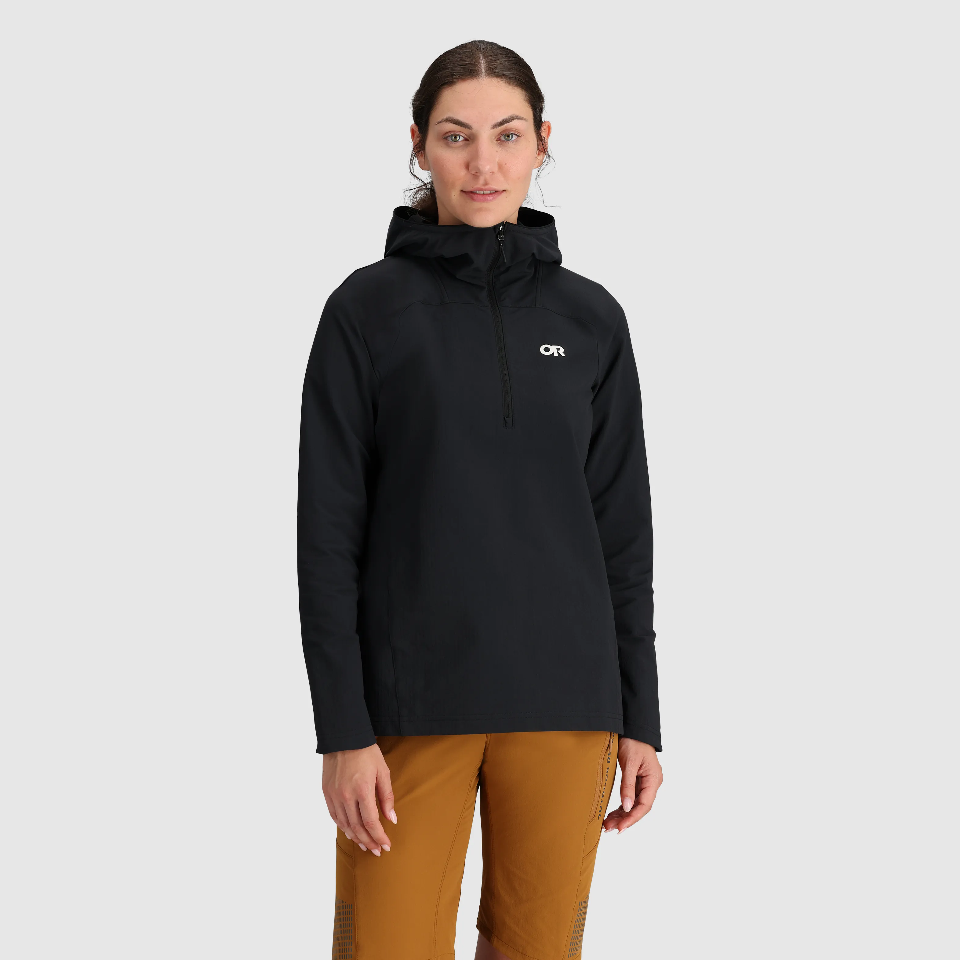 Women's Freewheel Half Zip Soft Shell Hoodie