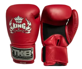 泰拳拳套 Thai Boxing Gloves: Top King TKBGAV Air Red